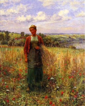 小麦の田舎者ダニエル・リッジウェイ・ナイトを集める Oil Paintings